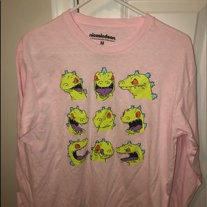 Cartoon Network graphic light pink long sleeve